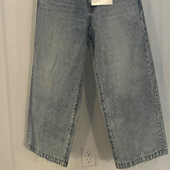 Alexandrwang Frayed edge jean,pebble bleach, size 29 - Picture 2 of 6